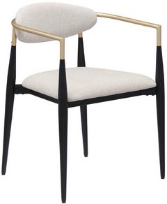 Coaster® Alexis Beige Dining Arm Chair