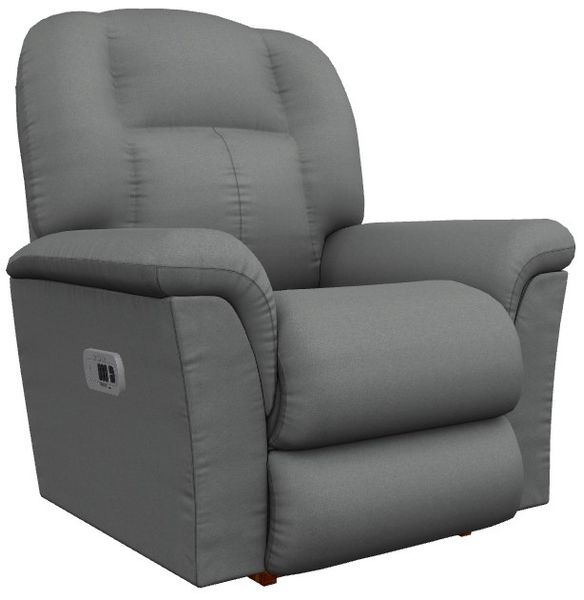 La-Z-Boy® Jasper Ice Power Rocking Recliner with Headrest | Allen ...