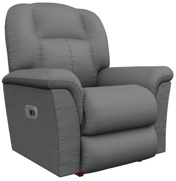 La-Z-Boy® Jasper Ice Power Rocking Recliner with Headrest-0