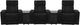 Parker House® Phoenix 5-Piece Cabot Ebony Power Reclining Theater Seating with Wedge P3-0