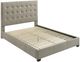 Coaster® Medley Tan Queen Platform Panel Bed-1