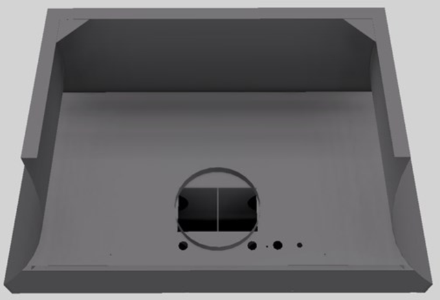 Vent-A-Hood® Designer Series 42" Gunsmoke Wall Mounted Range Hood-2