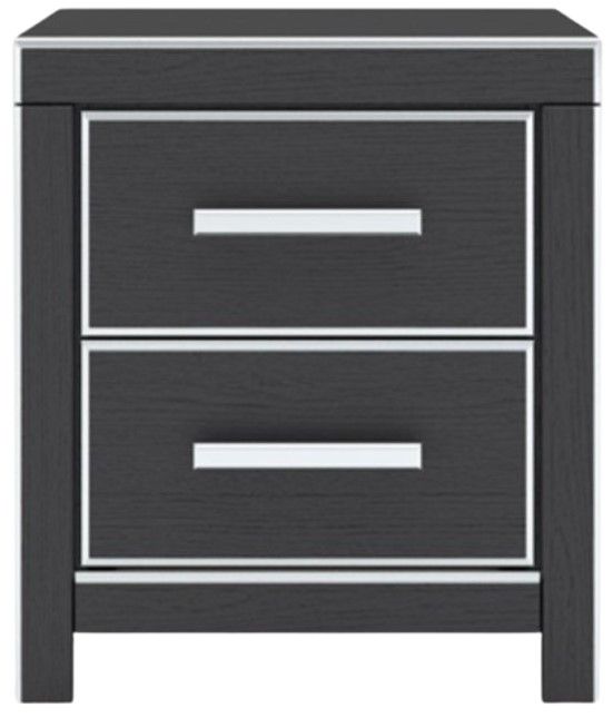 Signature Design by Ashley® Zuraleus Black Nightstand-1
