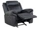 Furniture of America® Agata Black Glider Recliner-0