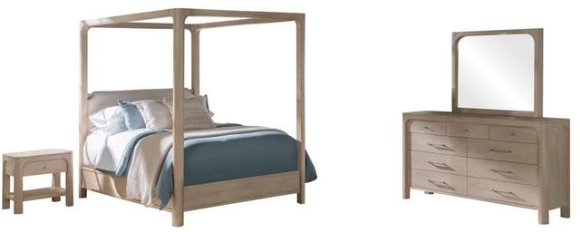 Coaster® Solano 4-Piece Weathered Mango California King Bedroom Set-0