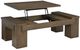 Signature Design by Ashley® Rosswain Warm Brown Lift-Top Coffee Table-3