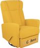 Fauteuil inclinable de GoBerce® - Jaune-0