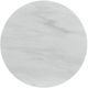 Elements International Bellini White Round Occasional End Table-1