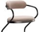 Caracole® Classic Retrospect Beige/Deep Bronze Arm Chair-1