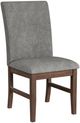 Elements International Santa Barbara 5-Piece Dark Gray/Walnut Dining Set-5