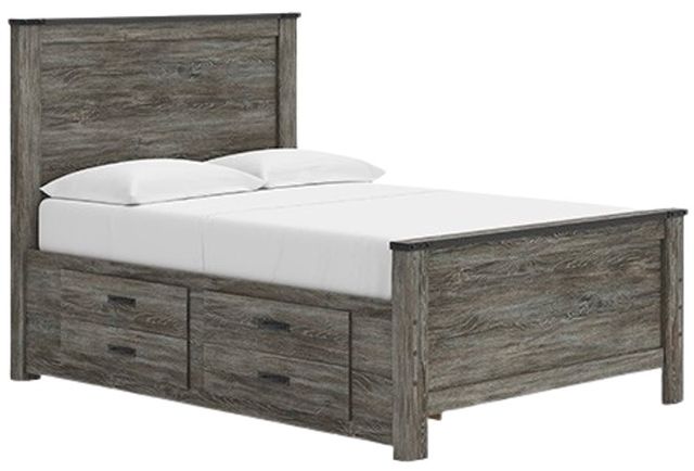 Signature Design by Ashley® Frandern Black/Gray Youth Full Storage Panel Bed-0
