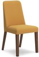 Signature Design by Ashley® Lyncott Mustard/Brown Dining Side Chair-0