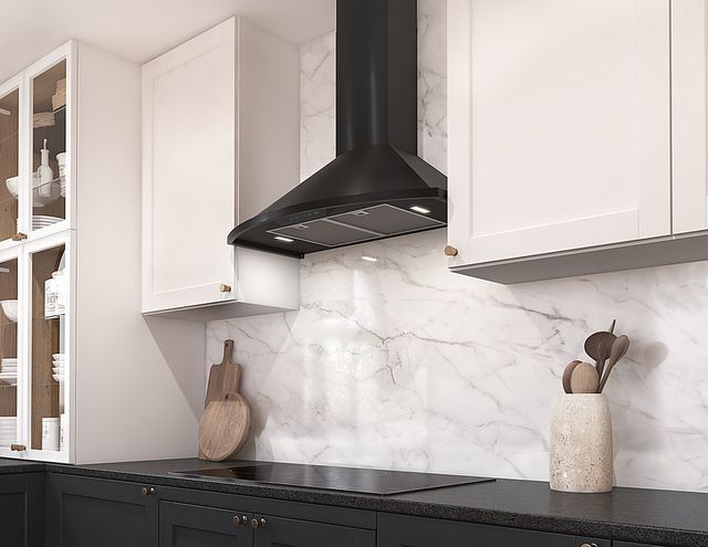 Zephyr Core Collection Savona 36" Black Wall Mounted Range Hood -4