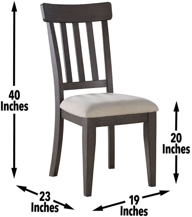 Steve Silver Co. Napa Dusky Cedar/Natural Linen Dining Side Chair-0