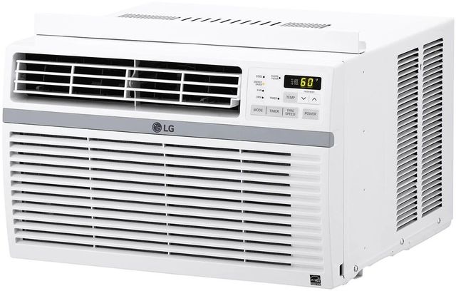 LG 8,200 BTU's White Window Air Conditioner-1