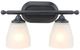 YHD Flat Black 2-Light Vanity Lighting-1