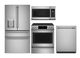GECAFE Kitchen 4 Piece Package 358 CVE28DP2NS1-CES700P2MS1-CDT828P2VS1-CVM517P2RS1-0