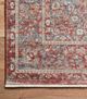 Magnolia Home by Joanna Gaines Elise Sky Red 3'x7' Rug Runner-2
