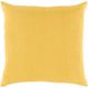Surya Bogolani Mustard 20"x20" Toss Pillow with Down Insert-1
