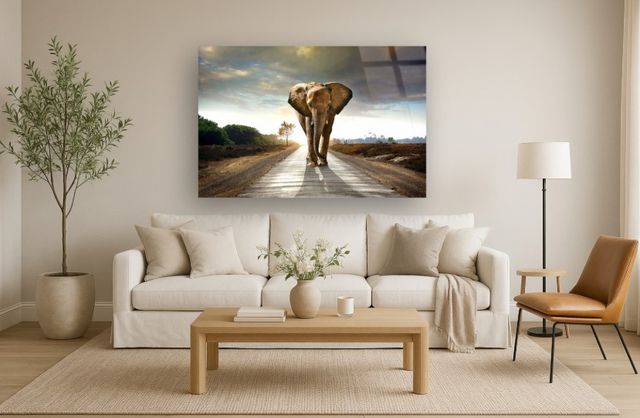 Classy Living Elephant Journey Wall Art-1