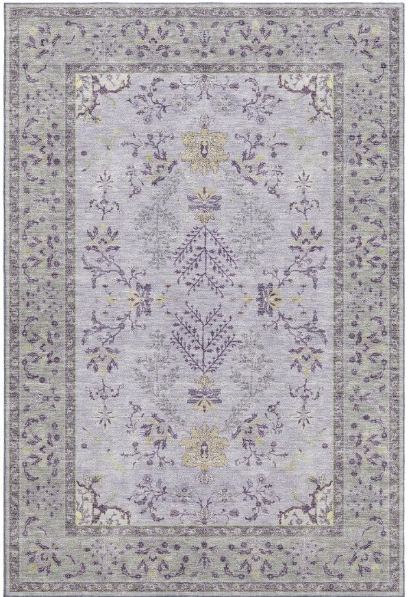 Dalyn™ Rug Company Hatay HY9 Lavender 5'x8' Area Rug-0