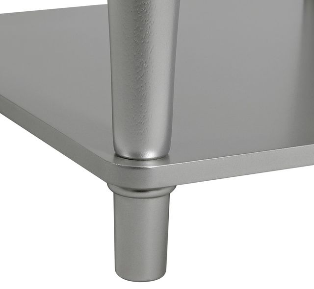 Elements International Avril Silver Sofa Table-4