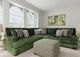 Corinthian Furniture Central Park 2-Piece Pine Modular Sectional-1