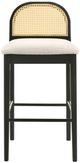 Armen Living Lucio Black/White Barstool-2