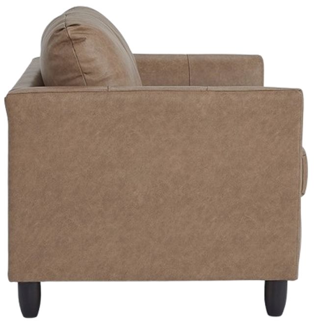 Best® Home Furnishings Customizable Bayment Leather Twin Sleeper Chair with Espresso Legs-3