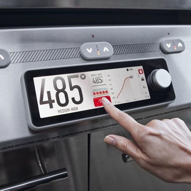 Weber® Summit® Smart FS38X E 5-Burner Black Freestanding Liquid Propane Grill-2