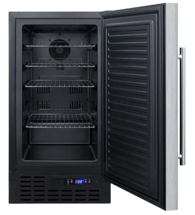 Summit® 2.7 Cu. Ft. Stainless Steel Under the Counter Refrigerator-1