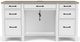 Riverside Furniture Finn Cloud/Fog Executive Desk-1