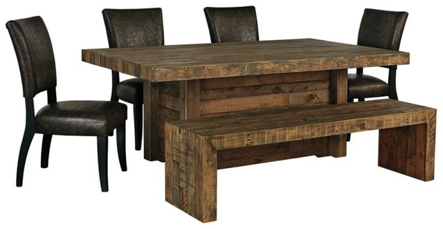 Signature Design by Ashley® Sommerford 6-Piece Brown Dining Set-0