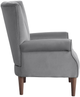 Mazin Furniture Urielle Dark Gray Upholstered Accent Chair-2