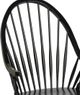 TEI Windswept Shores Black Rub-thru Arm Chair-1