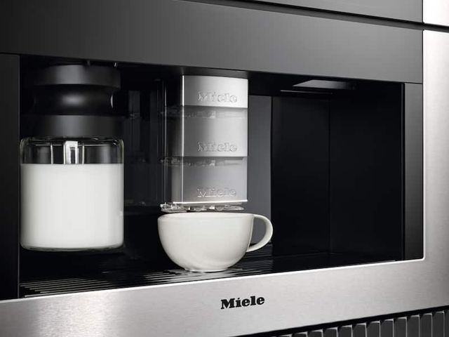 Miele 30" Obsidian Black Built-In Fully Automatic Coffee Maker-3