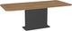 Amisco Customizable Lucarelli 84" Rectangular Dining Table with Radius Corners and 1" Birch Veneer Top-0
