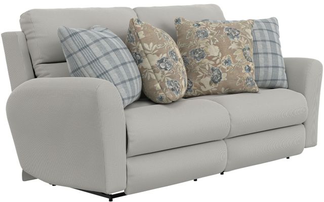Catnapper® Chappy Linen Manual Reclining Sofa-0