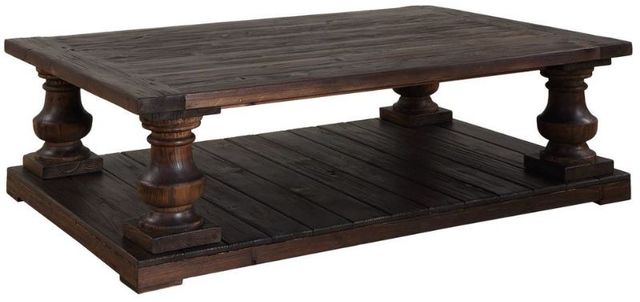 Uttermost® Stratford Walnut Coffee Table-0