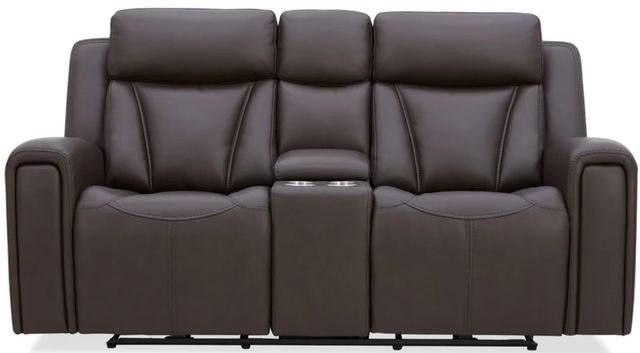 Parker House® Maveric Bette Coffee Power Reclining Console Loveseat with Zero Gravity-4