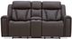 Parker House® Maveric Bette Coffee Power Reclining Console Loveseat with Zero Gravity-4