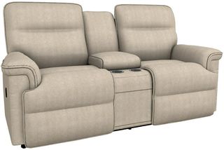 La-Z-Boy® Jay Birch Manual Reclining Loveseat with Console
