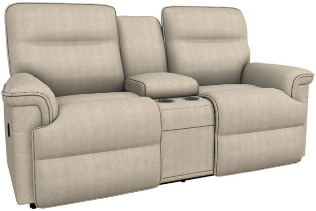 La-Z-Boy® Jay Birch Manual Reclining Loveseat with Console-0