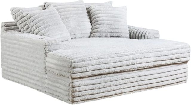 American Wholesale Furniture Jenna Fog Mega Chaise-0