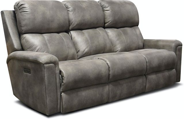 Creek Side Customs Customizable EZ Motion Double Reclining Sofa-0