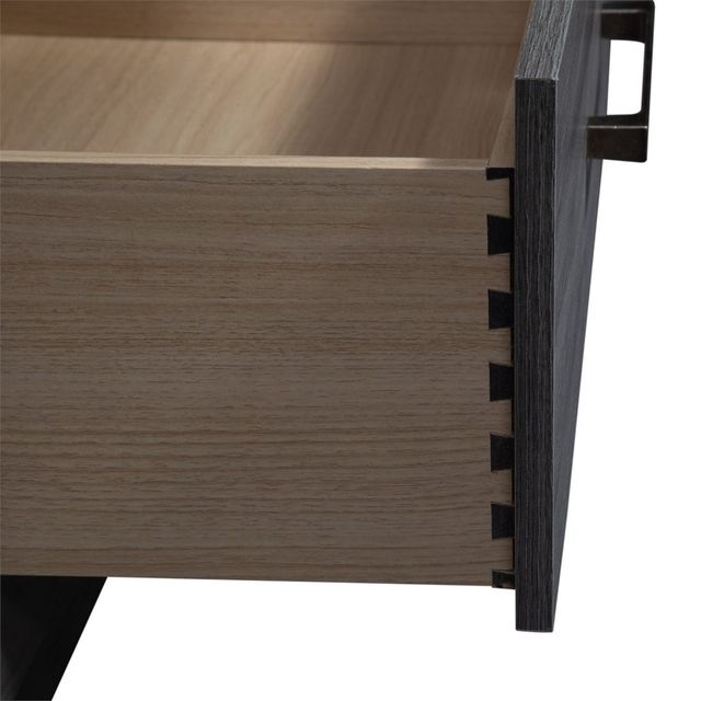 Liberty Furniture Mercury Driftwood Gray 62" TV Console-3