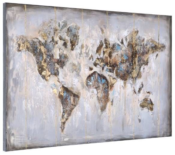 YHD Map in Neurals Wall Art-1