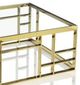 VIG Furniture Modrest Stephen Clear/Gold Coffee Table-1