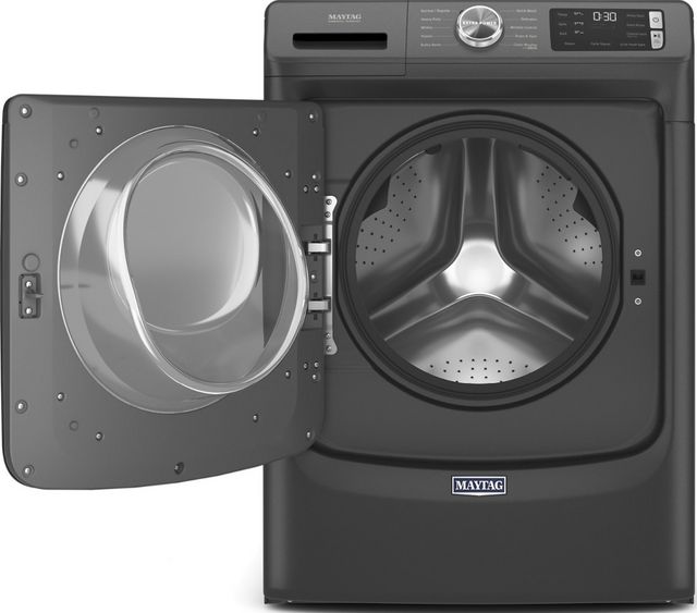 Maytag® Volcano Black Front Load Laundry Pair-2