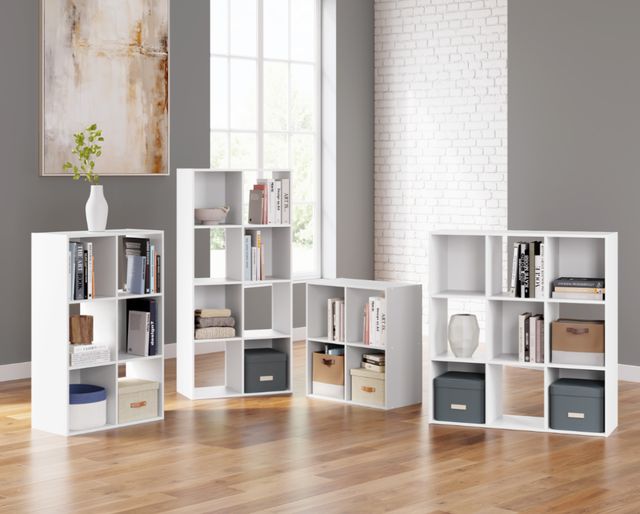Signature Design by Ashley® Onita White Four Cube Organizer-2